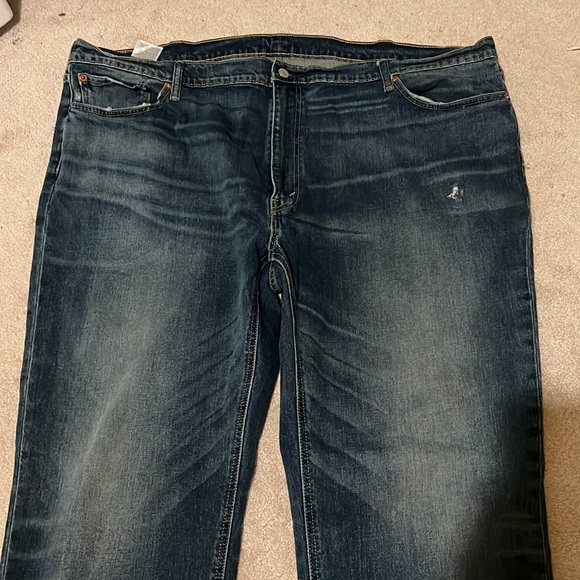 Levi's Big and Tall Mens 541 Tapered Leg Athletic Fit Jean, Size W50 L34 - Picture 8 of 12